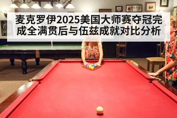 麦克罗伊2025美国大师赛夺冠完成全满贯后与伍兹成就对比分析